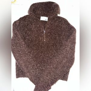 Dark purple, Teddy sweater